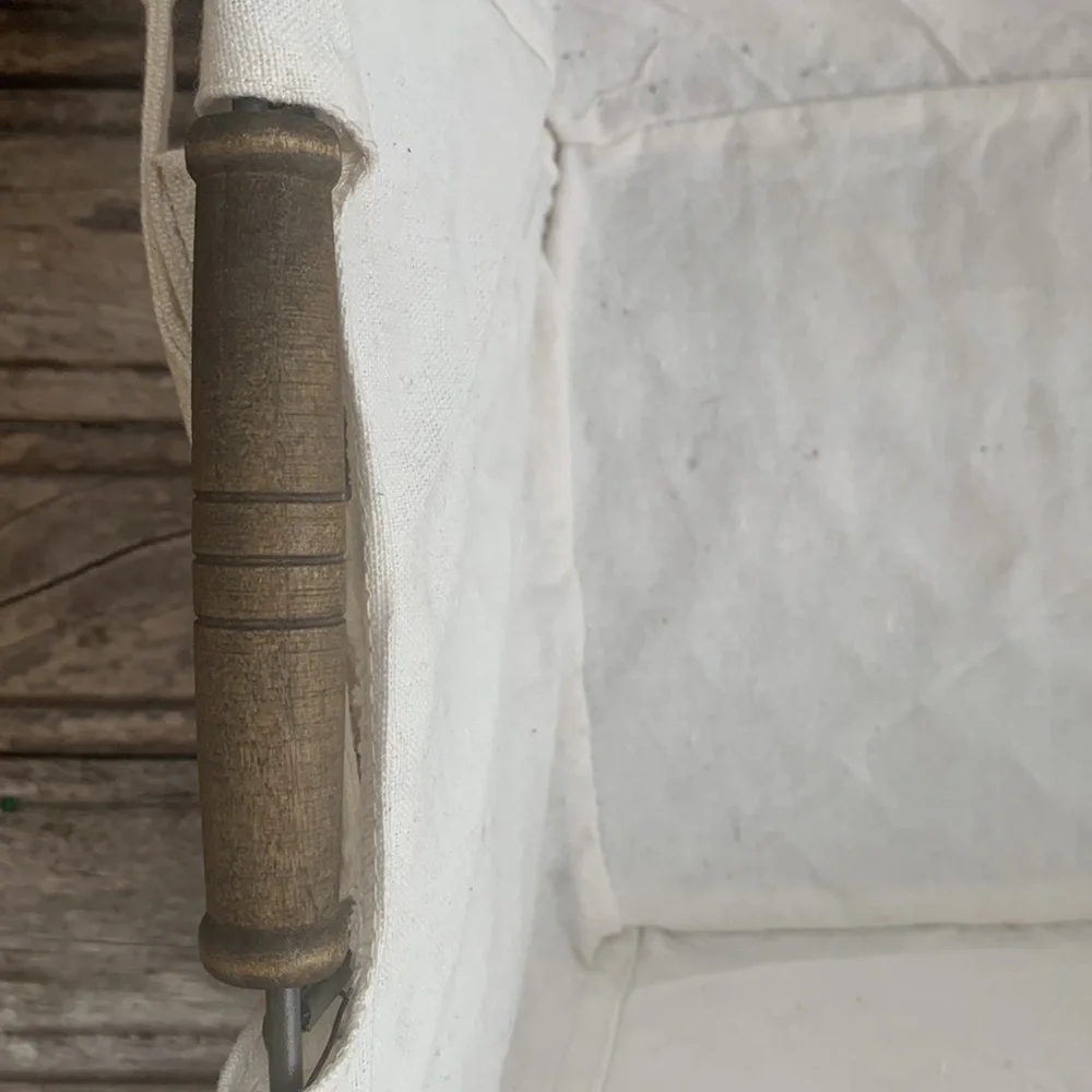 Farmhouse Chickenwire Lined Basket - Picture 4 of 10
